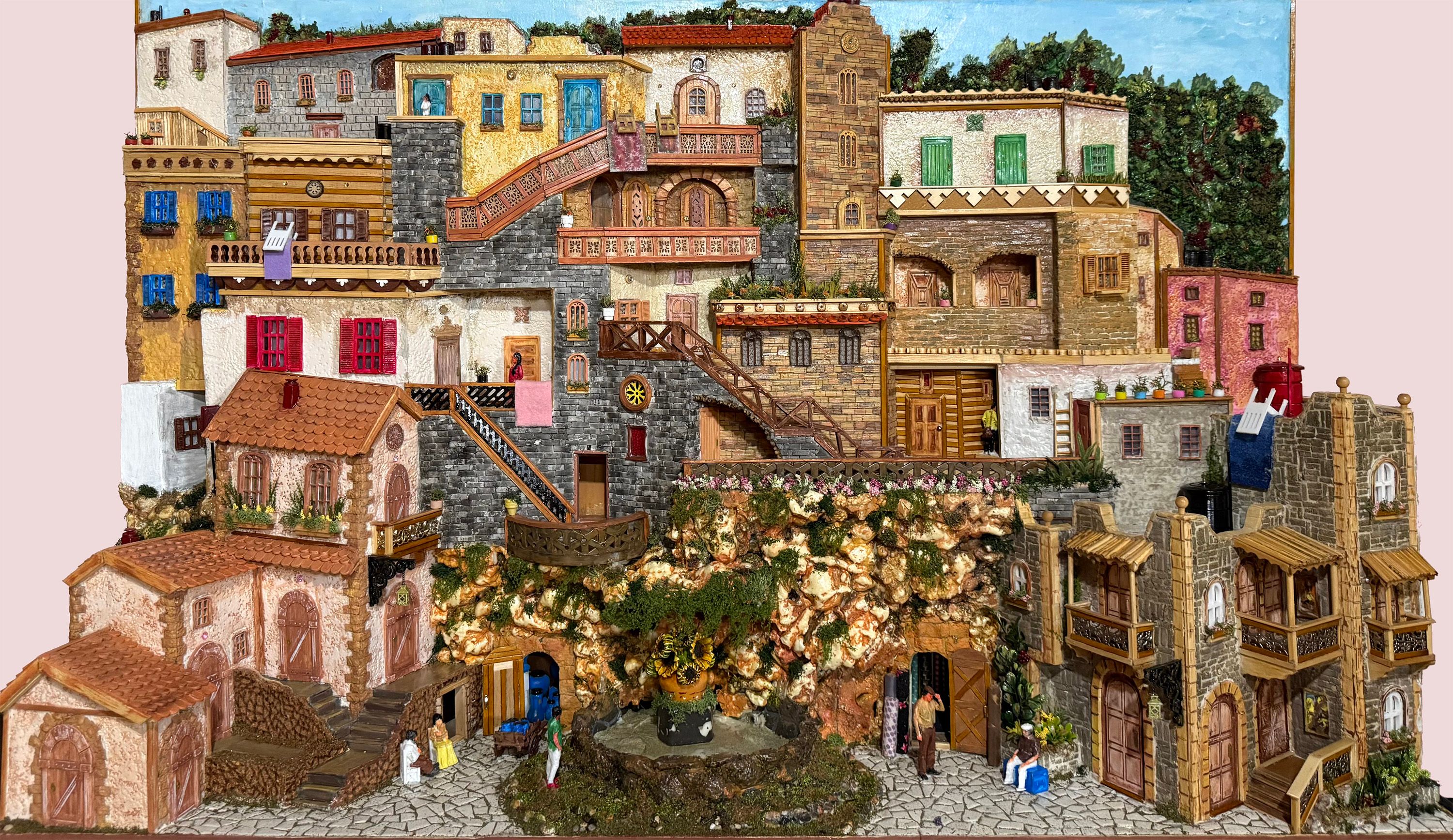 The Village Comes Alive — 3D relief